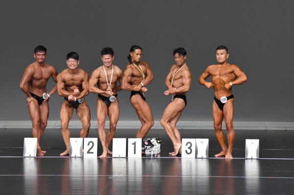 2025-08-31中四国クラス別男子ボディビル75kg超級表彰