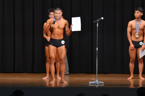 005関西学生クラシックフィジーク171cm以下級